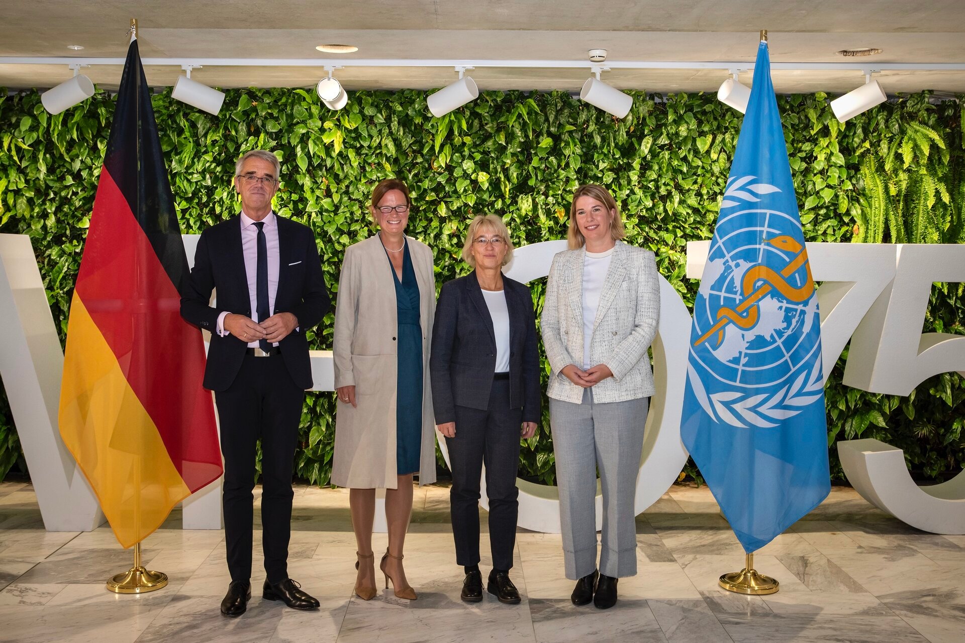 Germany reaffirms its commitment to WHO and key health priorities