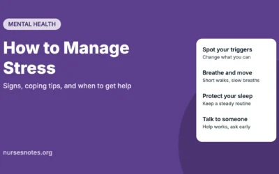 How to Manage Stress: Signs, Coping Tips, and When to Get Help