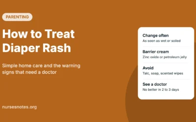 How to Treat Diaper Rash: Home Care and When to Worry